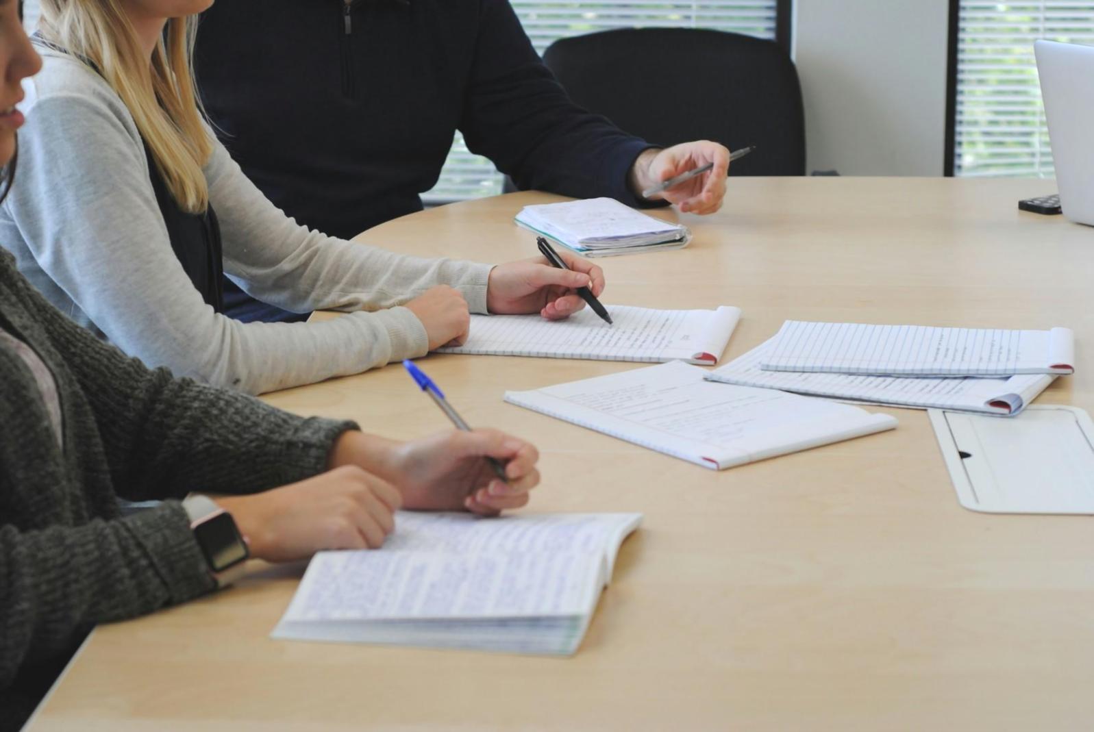 Modern workspace environment showcasing collaborative startup culture